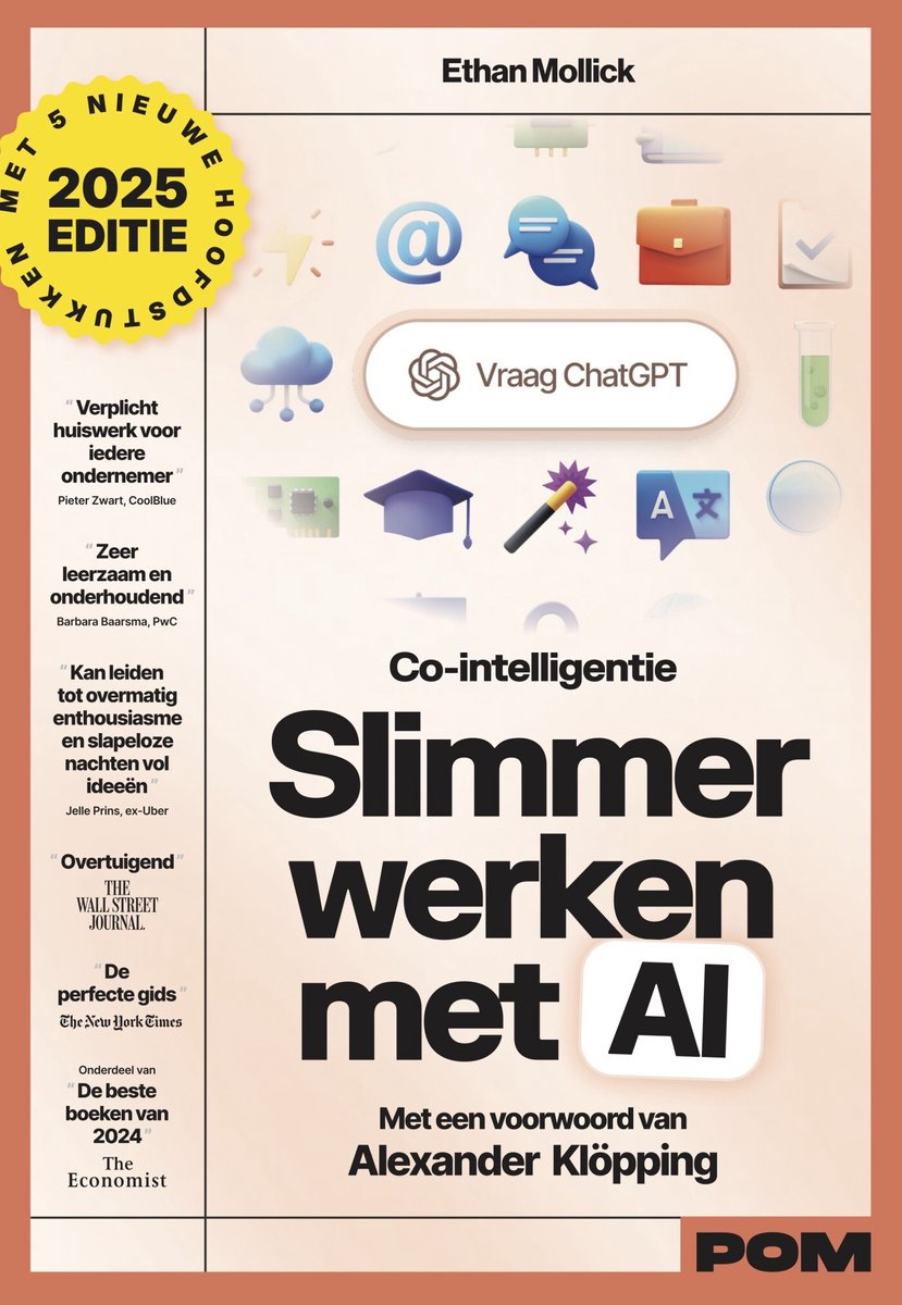 Co-intelligentie 2025 Ebook Slimmer werken met AI - Bol