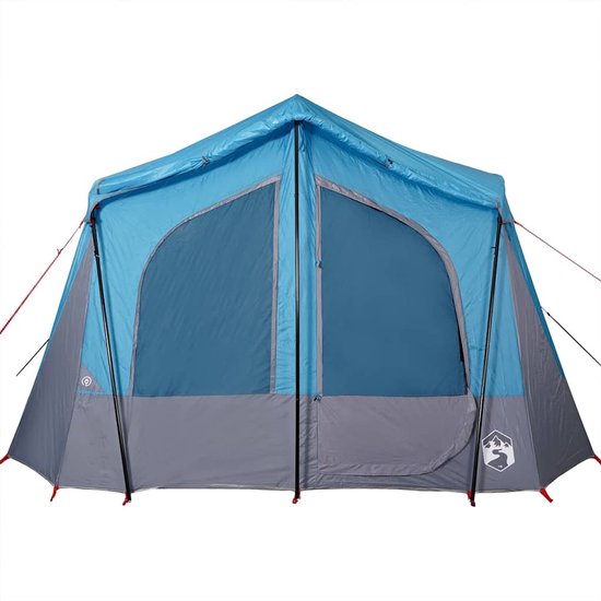 vidaXL Kampeertent - 5-Persoons - Waterdicht - Blauw Kampeertent - Bungalowtent - Tent - Camping - Vakantie van Vidaxl — afbeelding 3