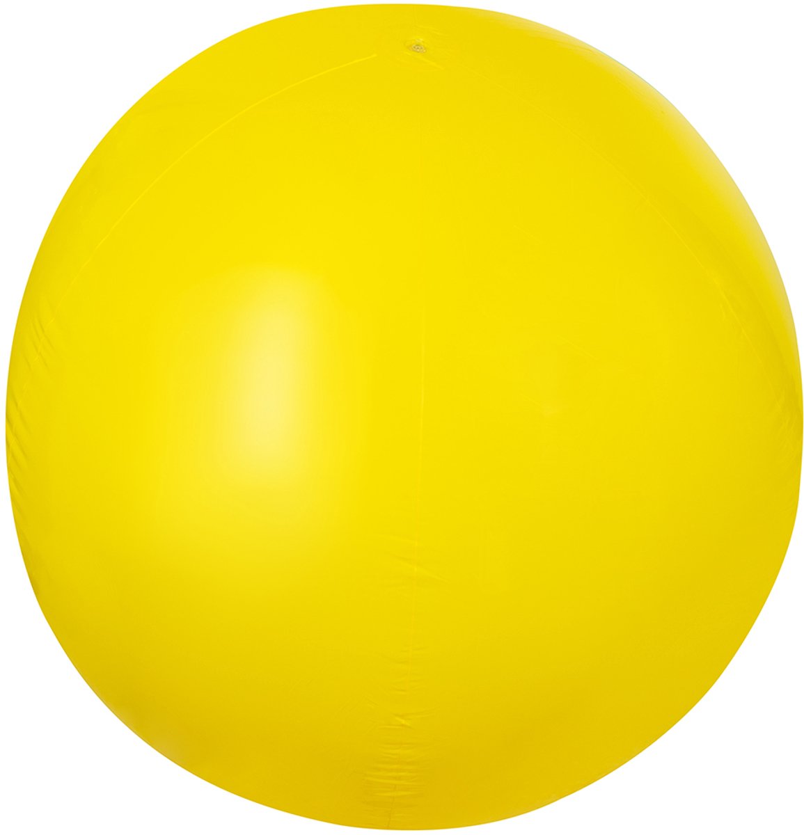 Opblaasbare Megabal 0.2 mm met een diameter van 115 cm geel