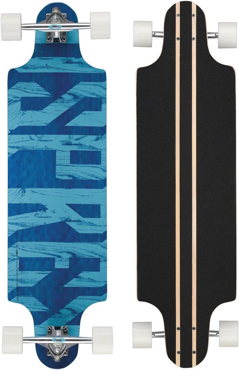 Twin Tip Longboard Compleet Skateboard - Voor Beginners en Tussenliggende Rijders