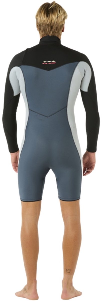 2025 Rip Curl Heren Dawn Patrol 2mm Borst Ritssluiting Lange Mouwen Le