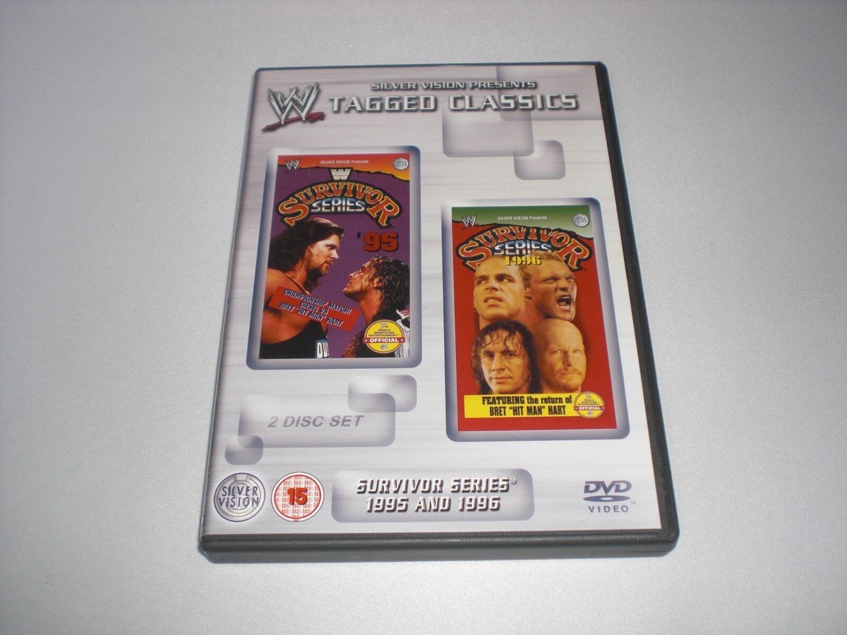 DVD WWE Tagged Classics: Survivor Series 1995 and 1996