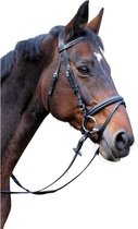 Kerbl Hoofdstel Classic leer zwart pony 326137