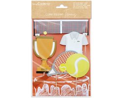 ScrapCooking Cake Toppers Tennis