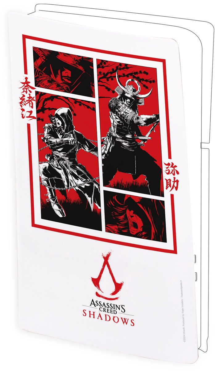 Freaks and Geeks - Zachte Siliconen Console Hoes - PS5 Slim - Assassin's Creed - Manga