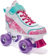 Crivit Kinder Rolschaatsen - Roze - Maat 35/36 - Klittenband sluiting - Voorstopper voor veilig remmen