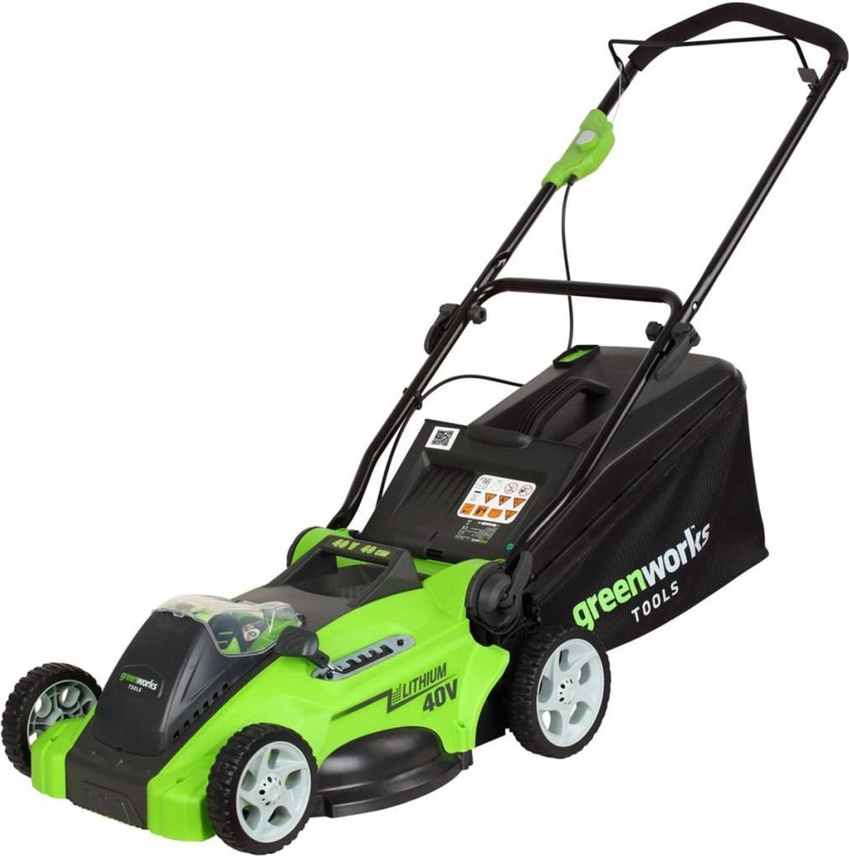 Greenworks G40LM41 40V tondeuse sans fil Li-ion nue - 50L - 41cm