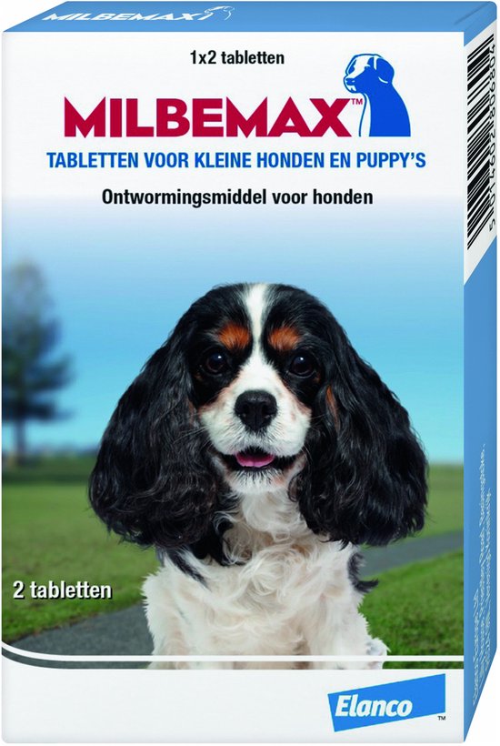 Elanco Milbemax Pup & Hond - Anti wormenmiddel - 2 x 2 tab 0.5-10kg