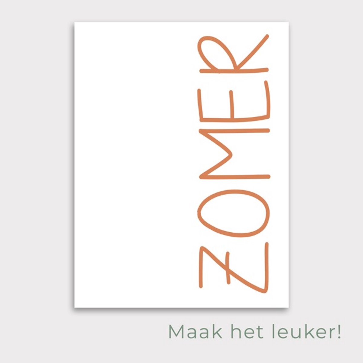 Tuinposter Zomer | Sunset - Posters voor in de tuin - Tuindecoratie - Tuinposter - 80 x 90 cm