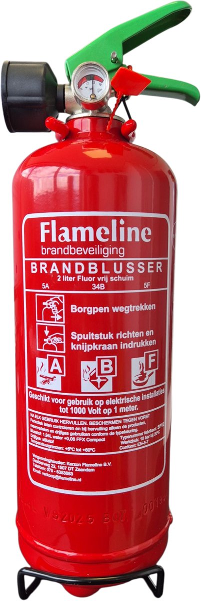 PFAS vrije schuimblusser 2 Liter ABF