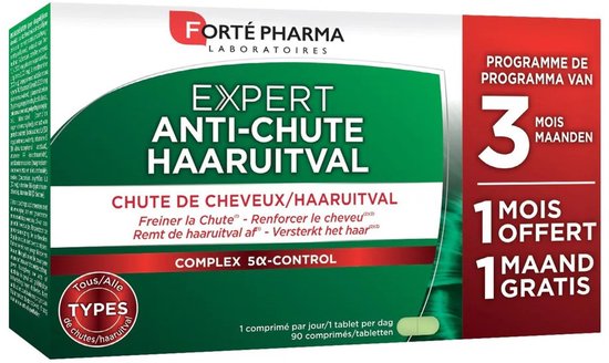 Forté Pharma Expert Anti-Haaruitval 2+1 Maand GRATIS 90 Capsules