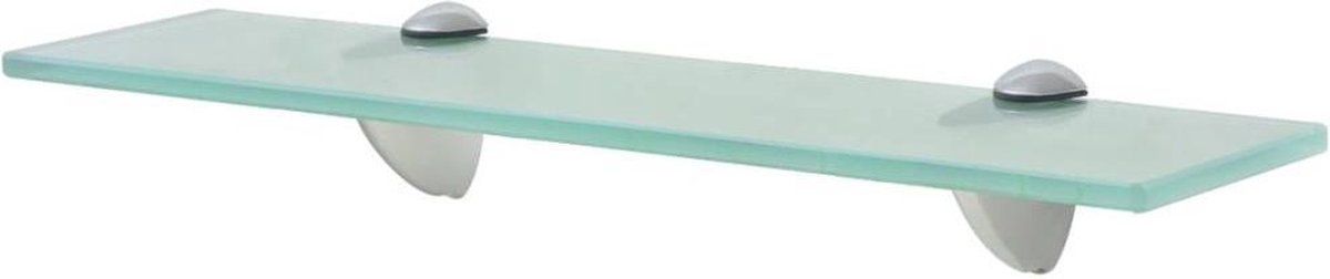 vidaXL Zwevend - schap - 40x20 - cm - 8 - mm - glas transparant