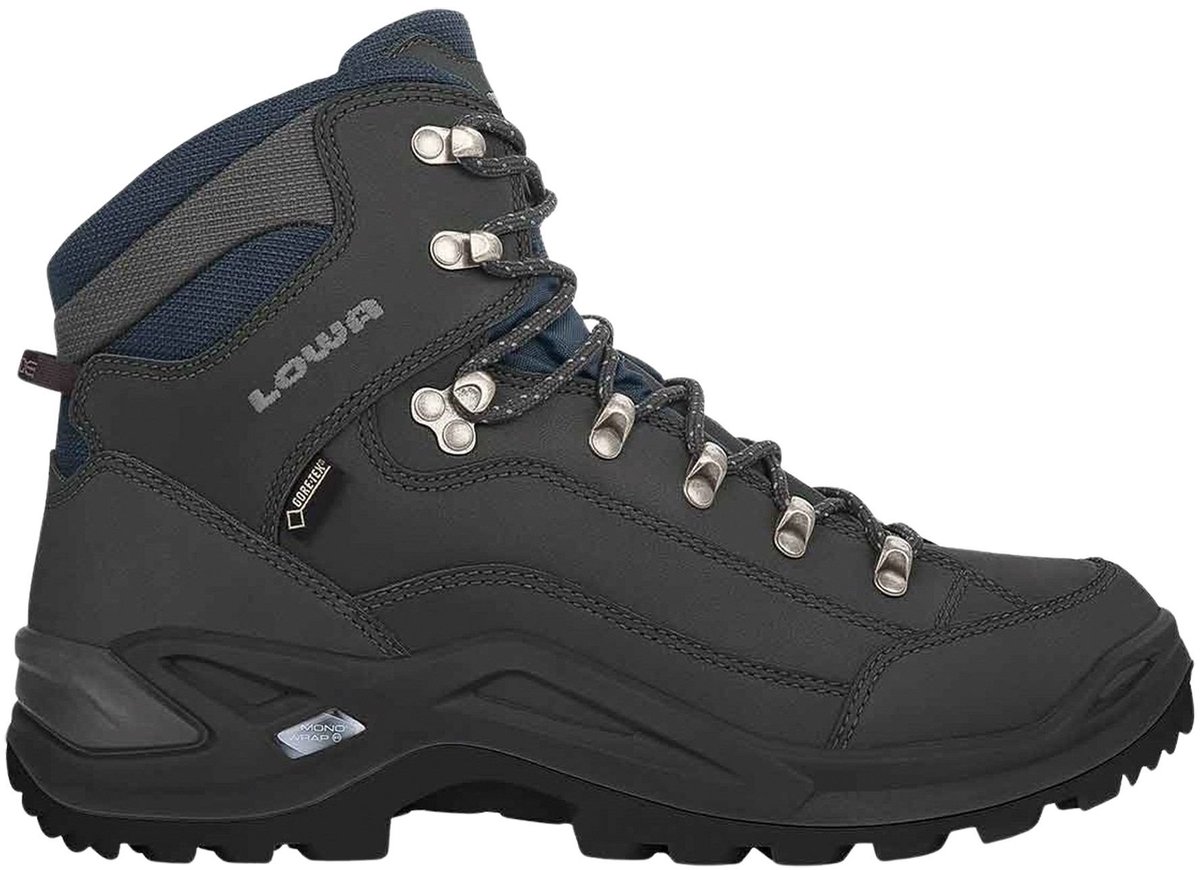Lowa Renegade GTX Mid Outdoorschoenen Heren Zwart