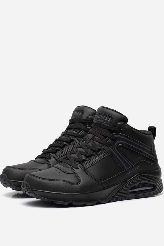 Skechers Uno - Keep Close Heren Sneakers - Zwart