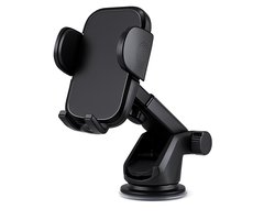 YURDA Telefoonhouders auto - 3in1 Telefoonhouder Met Zuignap - Universeel - Verstelbaar - Mobiel / GSM houder - Zwart