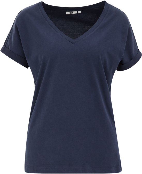 WE Fashion Dames T-shirt met V-hals