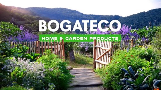 Clôture brise-vue en roseau BOGATECO en bois | 200 cm de haut et 500 cm de long | Idéal pour jardin, balcon et terrasse | Fabriqué en Europe