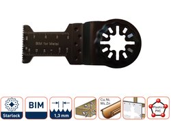 Rekx® Multitool zaagblad voor Starlock systeem - invalzaagblad 32x40mm - Hout - Metaal - BIM