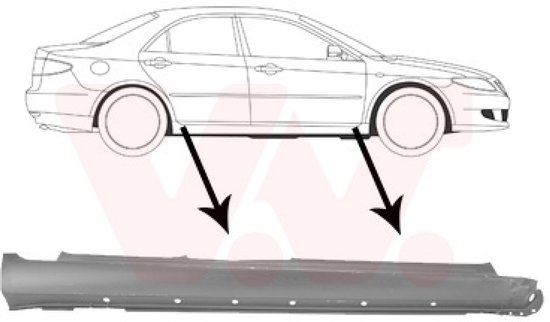 AutoStyle Automatten compatibel met Mazda 6 2002-2007 AutoStyle Automatten compatibel met Mazda 6 2002-2007
