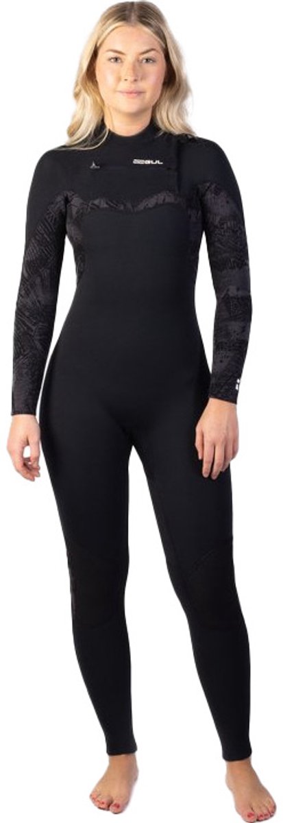 2025 Gul Dames Response FX 5/4mm Borst Ritssluiting Wetsuit