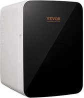 Bol.com Mini koelkast - koelkast voor drankjes - 20L - Mini koelkast voor slaapkamer - Draagbare compressorkoeler - Zwart aanbieding