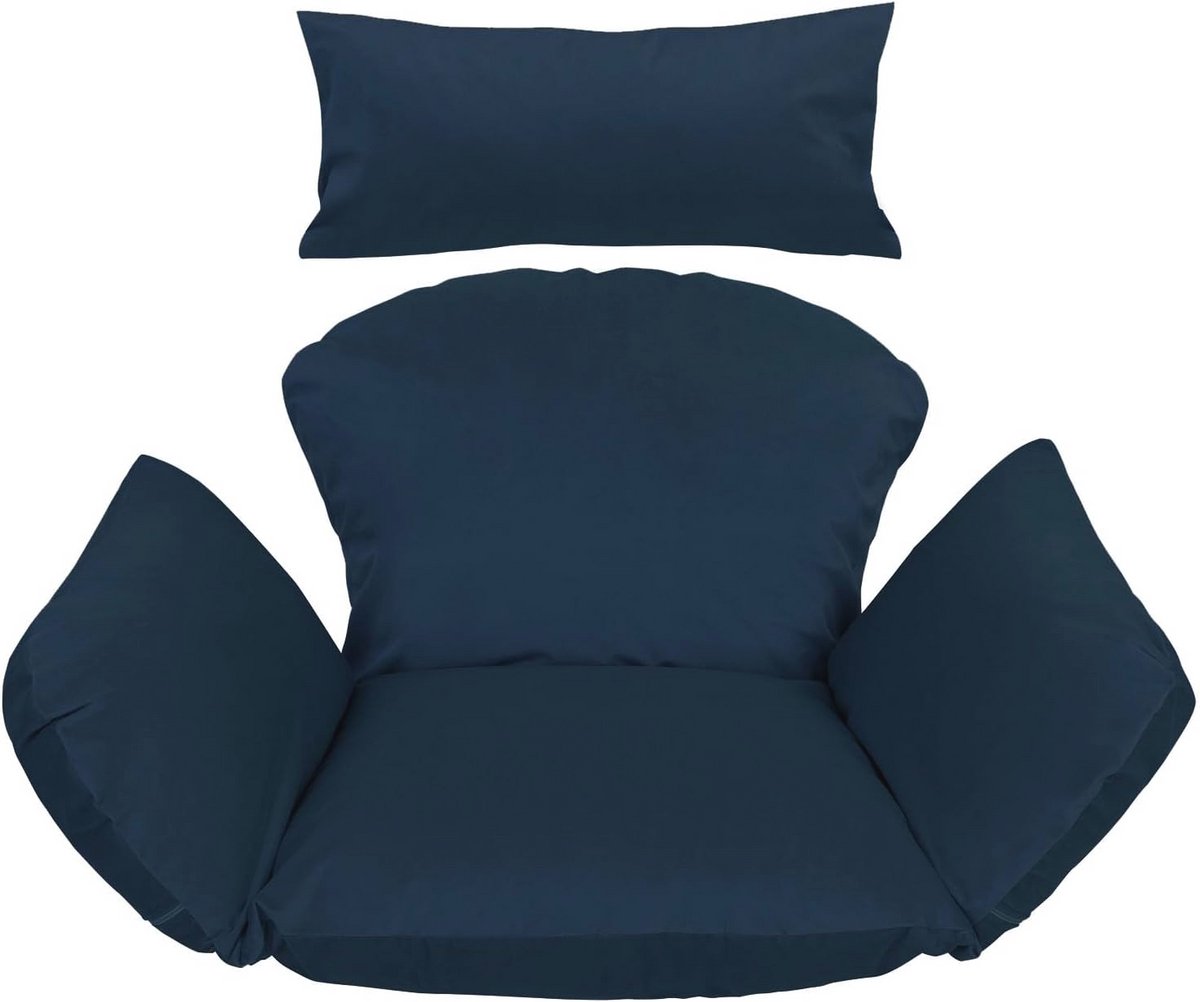 Comfortabel Hangstoelkussen voor Tuin en Terras - Wasbaar en Ademend