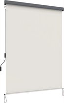 Bol.com Verticale luifel voor balkon terras met grijze luifelcassette verticale luifel voor buiten luifel voor windscherm zonwer... aanbieding