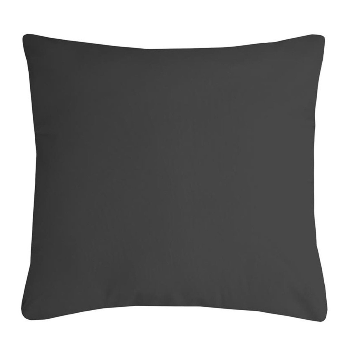 Stof Textile sierkussen Nelson - donkergrijs - 40 x 40 cm - bank kussens - zitkussens - binnen/buiten - polyester