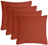 Coussin Décoratif Stof Nelson 30x50cm - Polyester Rouge - Housse Lavable - Design Tendance