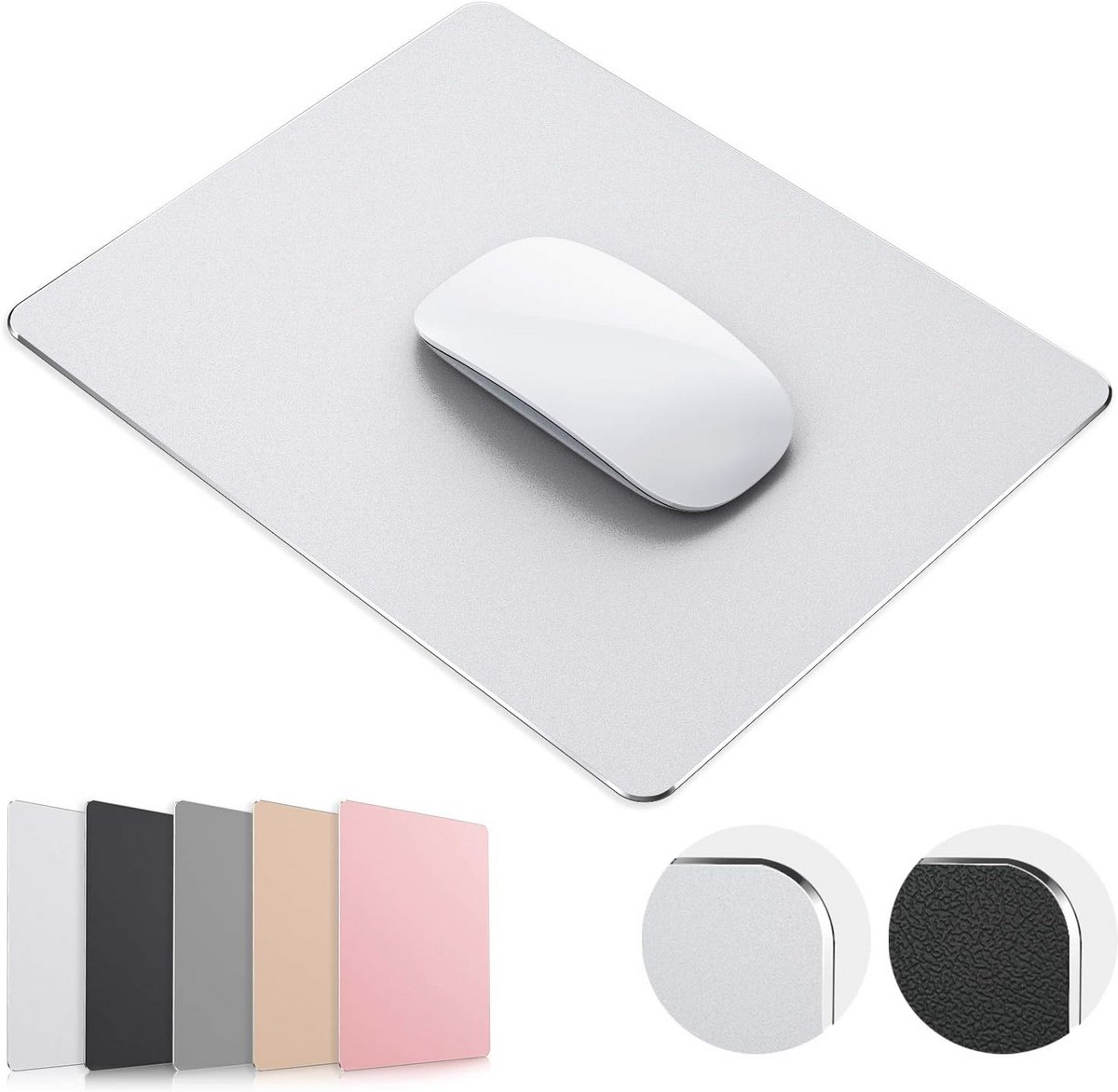 Premium Dubbelzijdige Waterdichte Muismat voor Gaming en Kantoor – 9 x 7 Inch