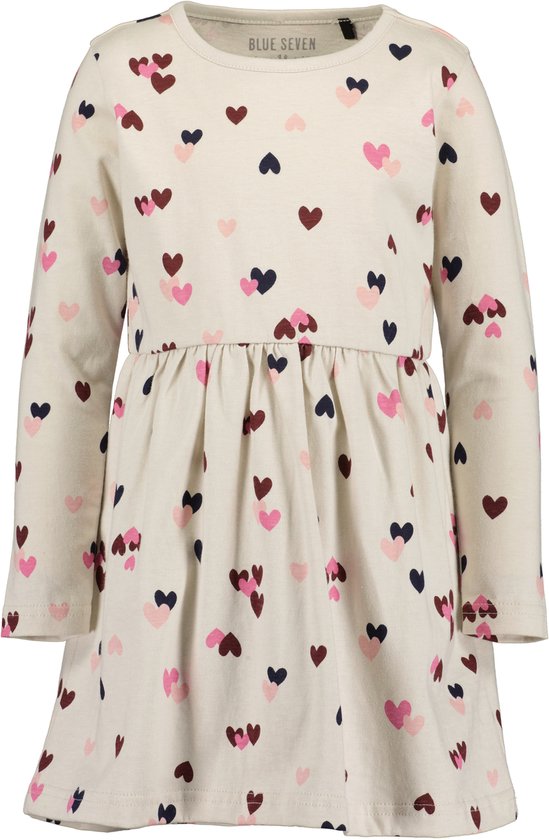 Robe Blue Seven Blue Seven Hartjes beige pour Kids Filles - Taille : 122