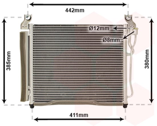Ruitenwisserset Voor Kia Picanto SA 2004-2011 - Stille En Zachte Bladen Voor De Voorruit