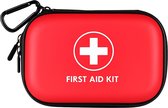 NOVIFY® 104-Delige EHBO Kit – Complete Verbanddoos – Noodpakket – EHBO Set voor Auto, Thuis, en Reis – First Aid Kit met Pleisters en Verbandtrommel – Compact en Handig