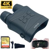 HoriVue Nachtkijker met Infrarood - Night Vision - 4K Ultra HD & 36MP - 200M - Ingebouwde Batterij