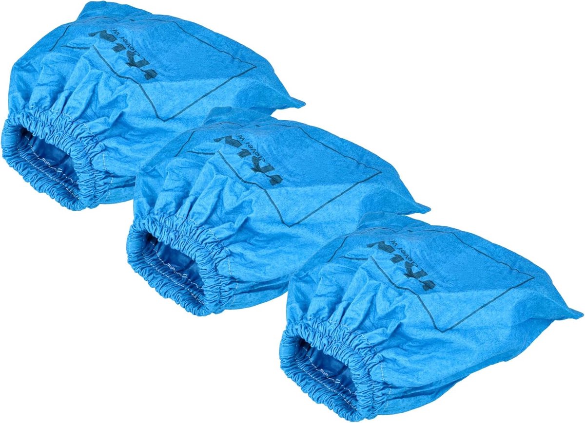 Textielfilterzakken voor Nat/Droog Stofzuiger - Wasbaar en Herbruikbaar - 3 Stuks
