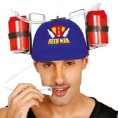 Bierhelm kerstmuts/Kerstmannenmuts voor volwassenen - cadeau Spotter