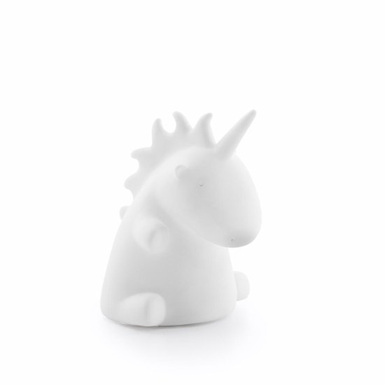 nachtlamp Dino junior 21 cm PVC wit van InnovaGoods — afbeelding 2