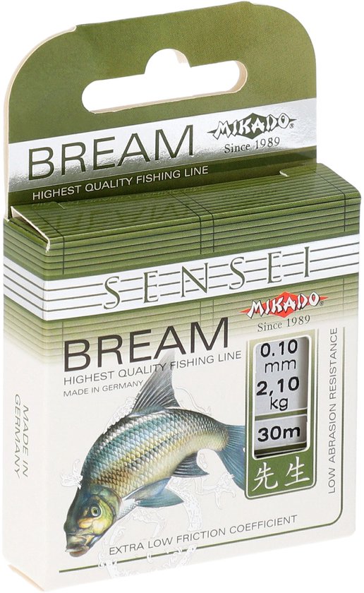Mikado Brasem Vislijn 0.20mm 30m - Nylon Visdraad 5.9kg - Witvis & Brasem van Mikado — afbeelding 2