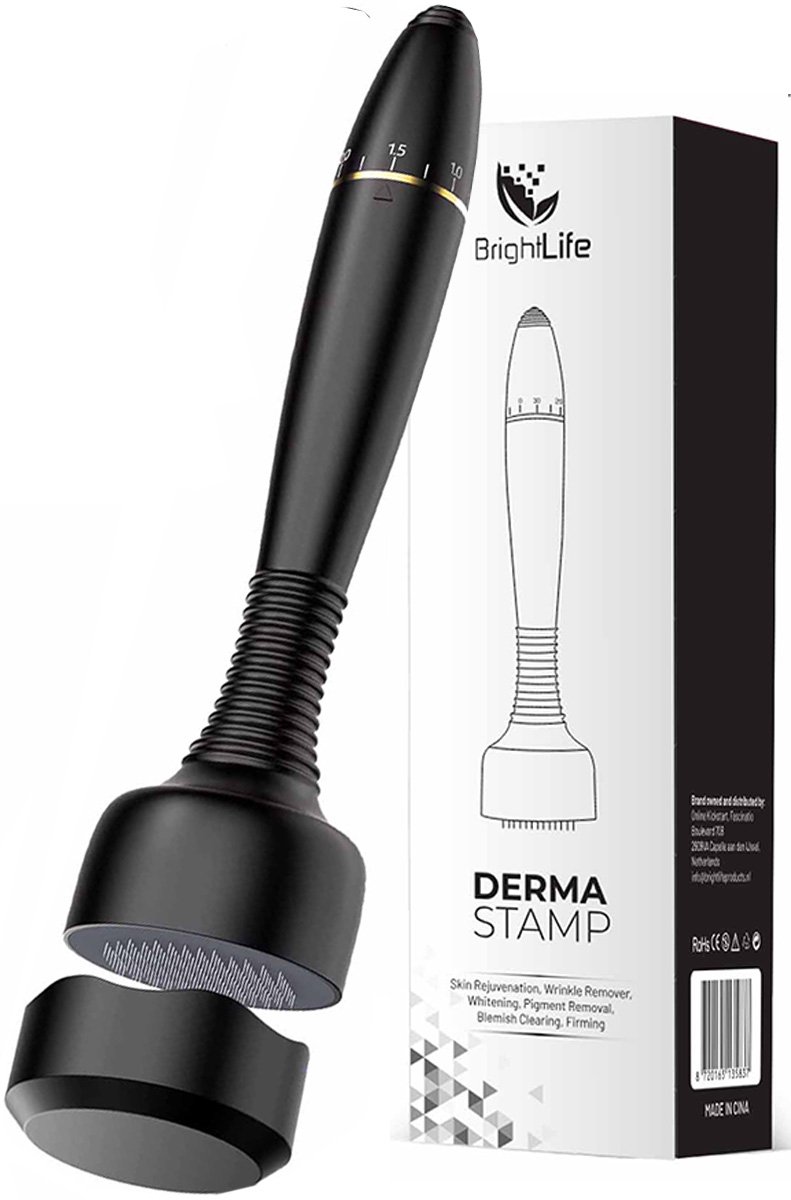 Goedkoopste Dermastamp - Derma Roller – 141 naalden - Verstelbaar