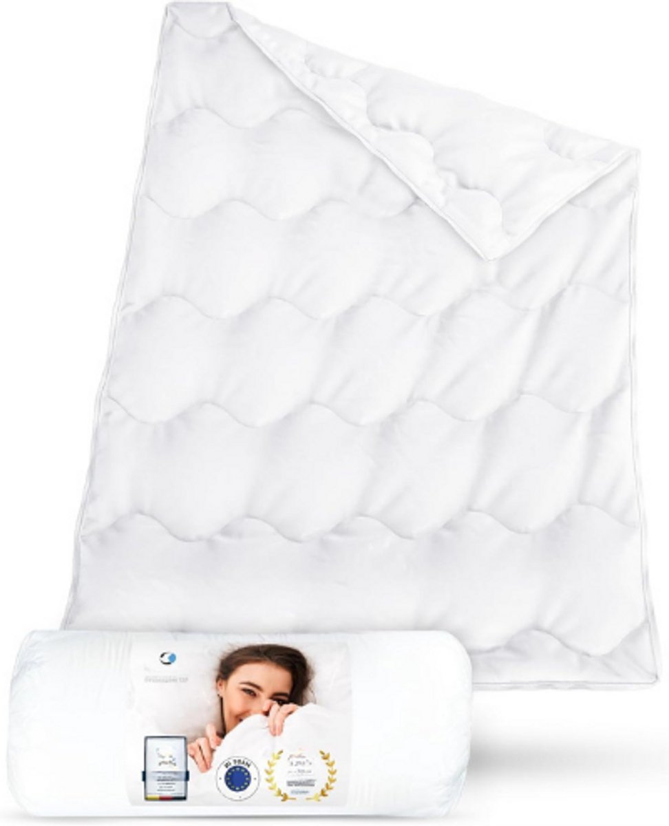 Verda 4 Seizoenen Dekbed 220 X 240 Cm – Gerecycled Pet – Duurzaam Donsdeken – Ademend En Thermoregulerend – Hypoallergeen – Voor Elk Seizoen