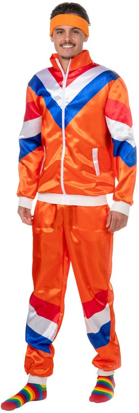 Fout trainingspak retro foute kleding party outfit