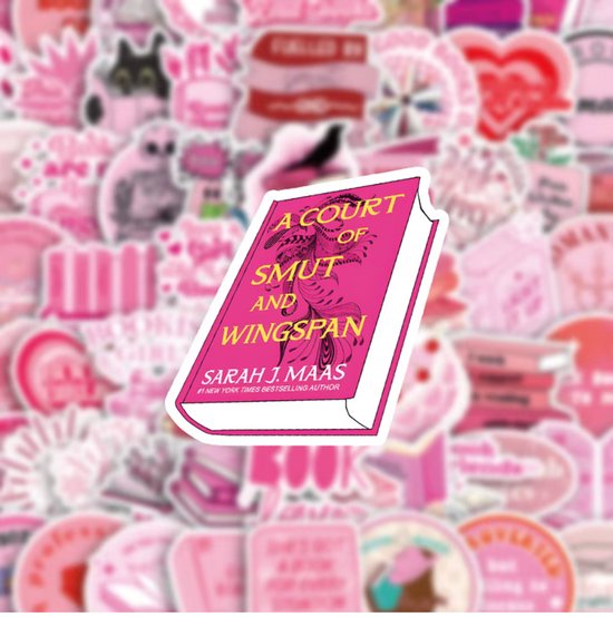 Boekenliefhebber - 60 stuks - Bookish Stickers - Book Lover - Boekenwurm - BookTok