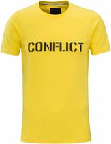 Conflict T-shirt 3D Logo Yellow