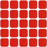 Larrel 70 stuks waarschuwings reflecterende stickers, 5