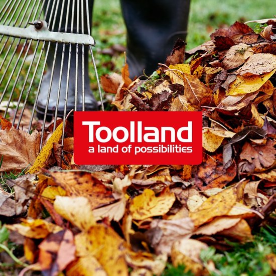 Toolland Tuinafvalzak, pop-upsysteem, polyester, groen, 123 liter van Toolland — afbeelding 4