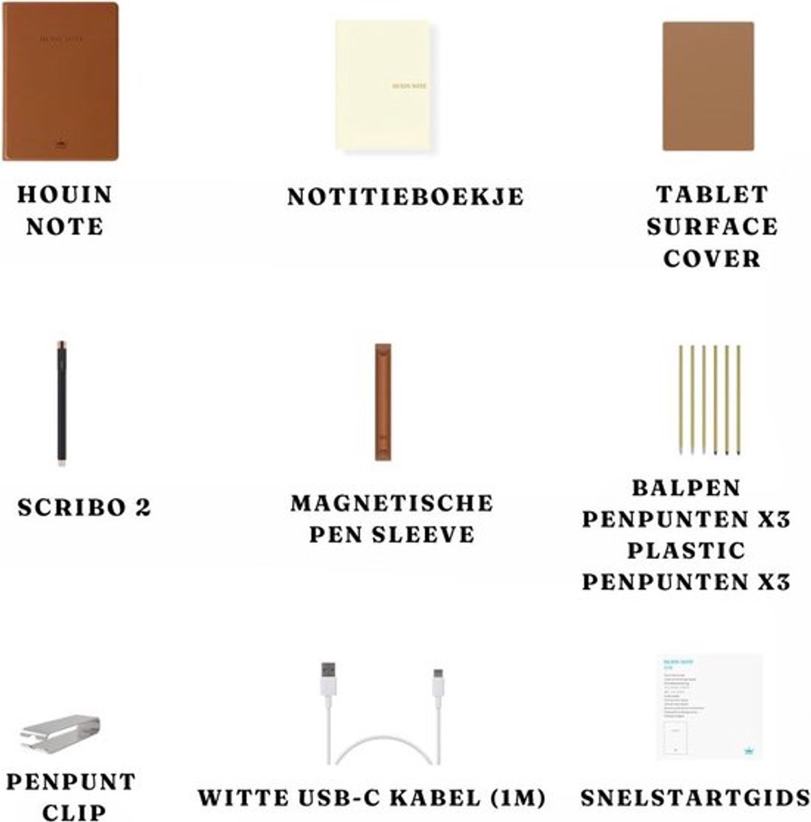 Luxe Digitaal Notitieblok – Remarkable – Writing Tablet met Bluetooth – Led Scherm – Inclusief Pen – Complete Set – Multifcuntioneel – Bruin — cadeau in Elektronica - foto 8