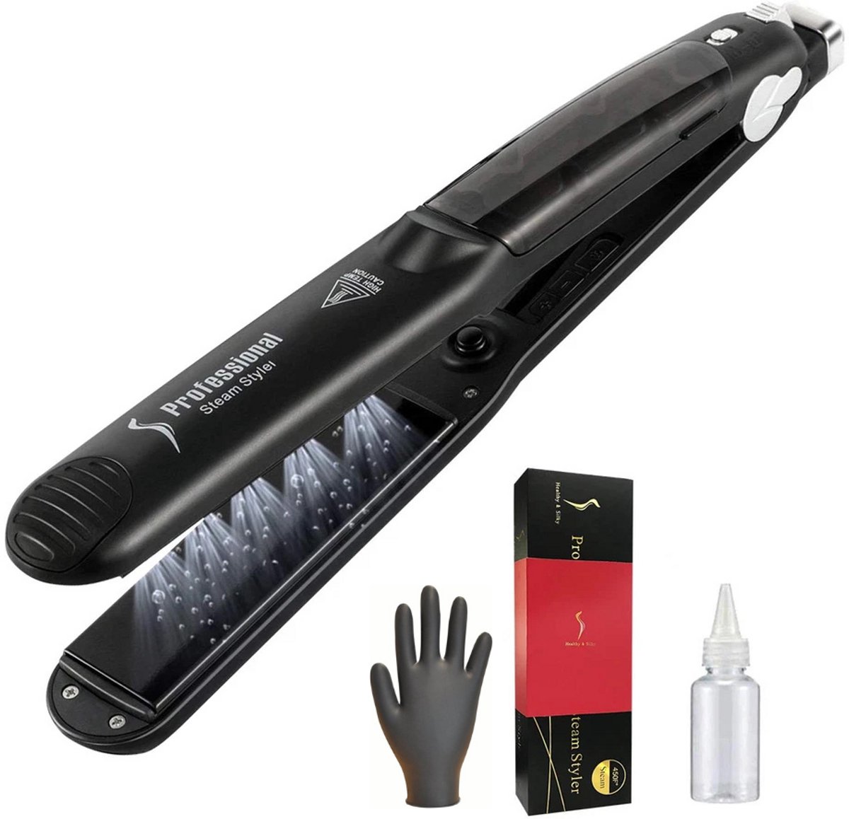 HairLuxury 4.0 - Stoomstijltang - 150℃ t/m 235℃ - Incl.