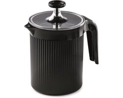 Cappuccinomachine en Melkopschuimer 0.50 - Zwart
