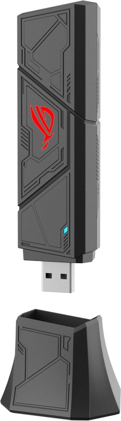 ASUS ROG USB-BE92 - Adaptateur USB Wi-Fi - Wi-Fi 7 - 6500 Mbit/s - Tri-bande