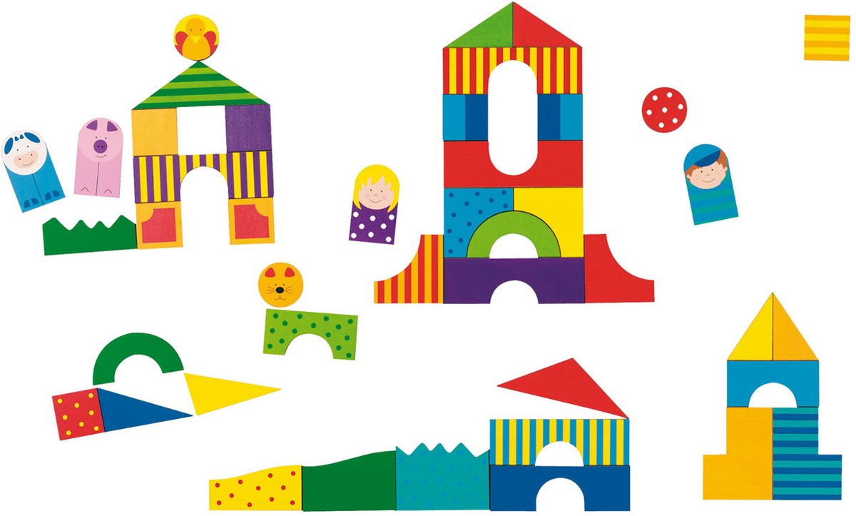 Goki Puzzel Boerderij 43-Delig